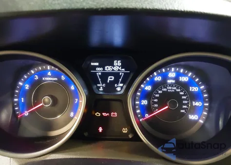 2013 Hyundai Elantra Gls из США, поврежденный, VIN KMHDH4AE1DU613816